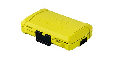 Žluté plastové pouzdro z ABS s logem 3M

