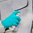Krok 6 – Aplikace záplaty pro opravu plastů