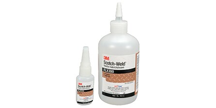 Kyanoakrylátová lepidla 3M Scotch-Weld™ pro spojování malými spoji
