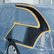 Step 5 - Attach film to contours before base / clear coat